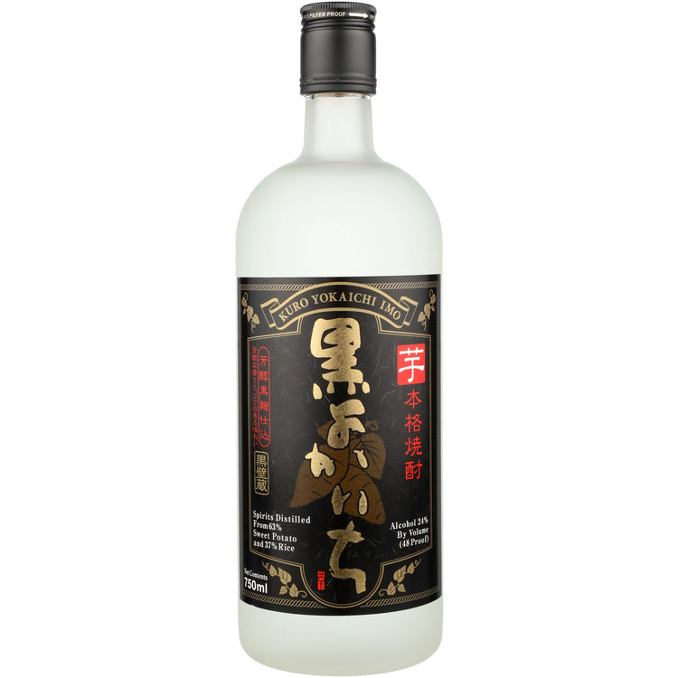 Kuro Yokaichi Soju Made From Sweet Potato & Rice 48 750Ml