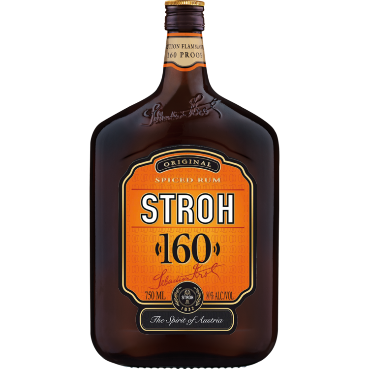 Stroh Spiced Rum 80 Original 160 750Ml