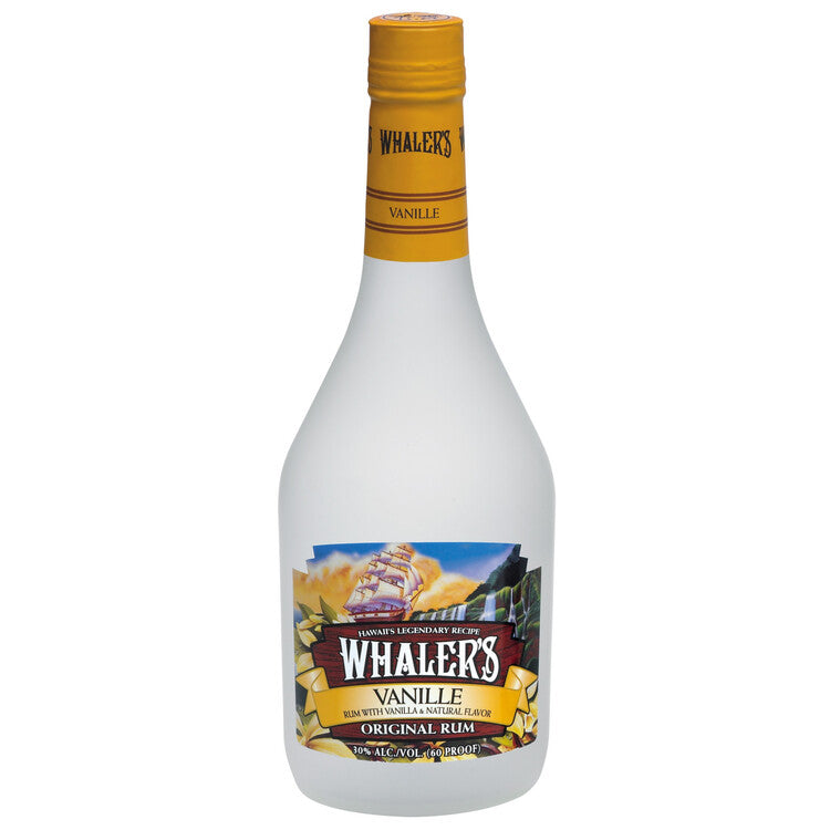 Whaler'S Vanilla Flavored Rum Vanille 60 750Ml