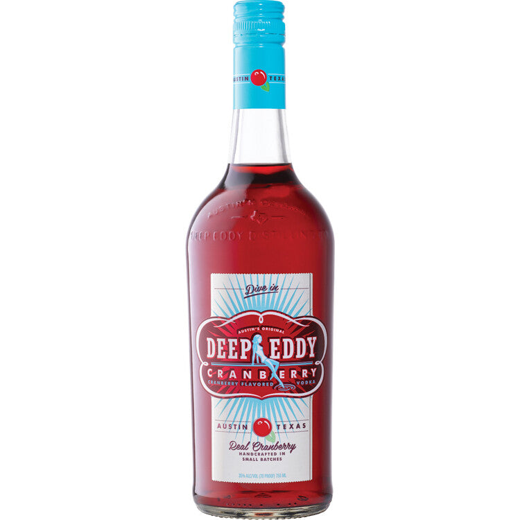 Deep Eddy Cranberry Flavored Vodka 70 750Ml