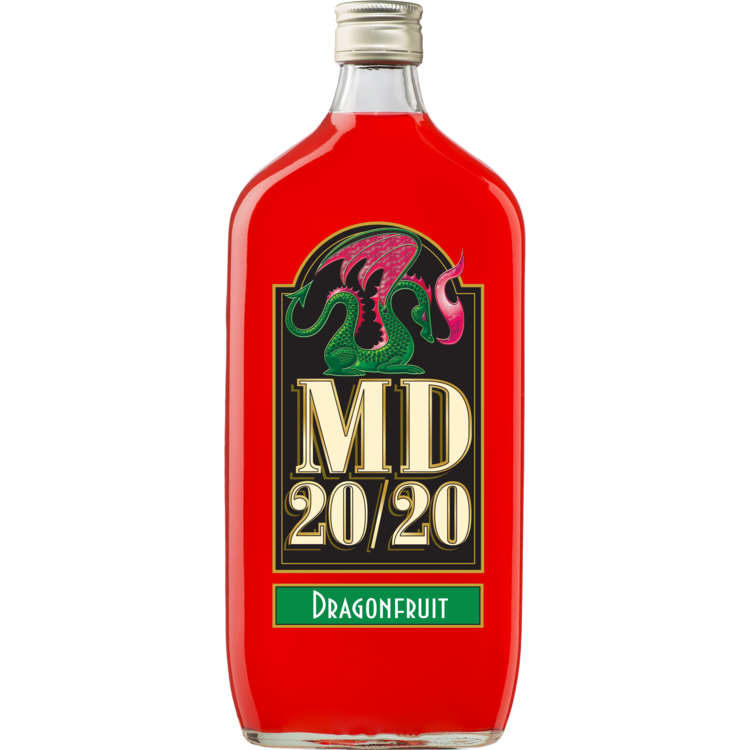 Md 20/20 Dragon Fruit Flavored Wine 750Ml