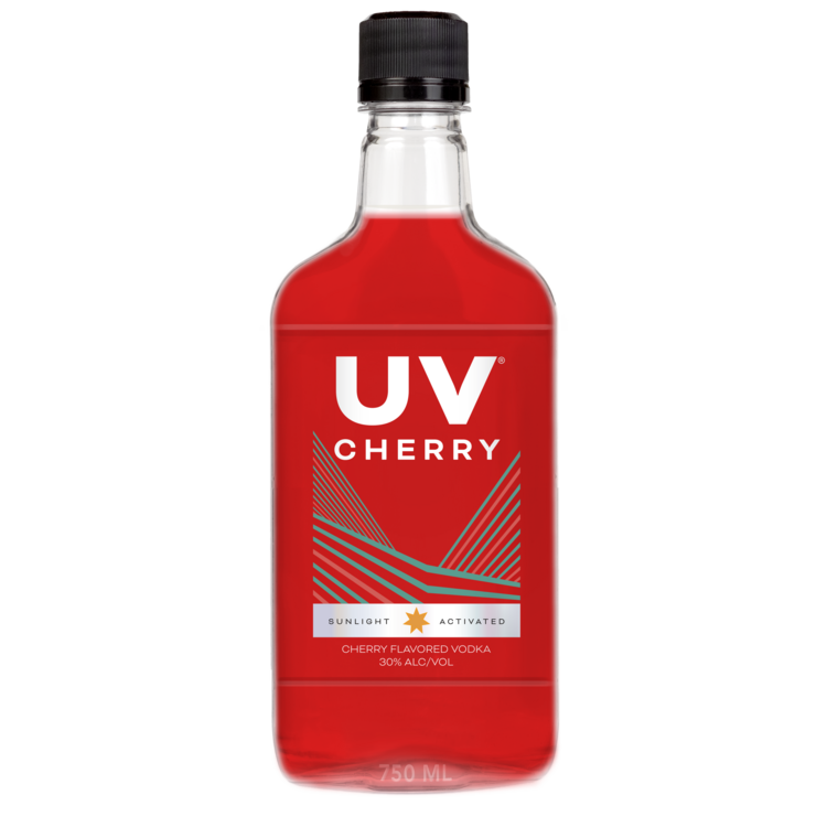 Uv Cherry Flavored Vodka 60 750Ml