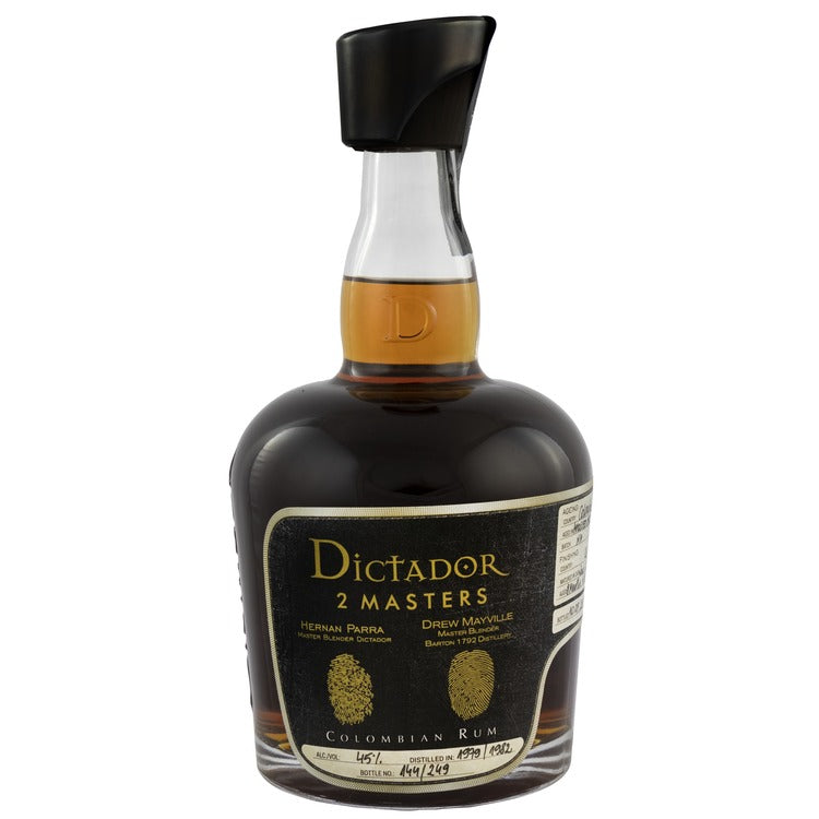 Dictador Aged Rum 2 Masters Barton Wheat 36 Yr 90 750Ml