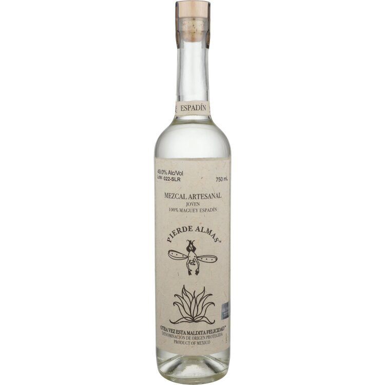 Pierde Almas Mezcal Joven Maguey Espadin 98 750Ml