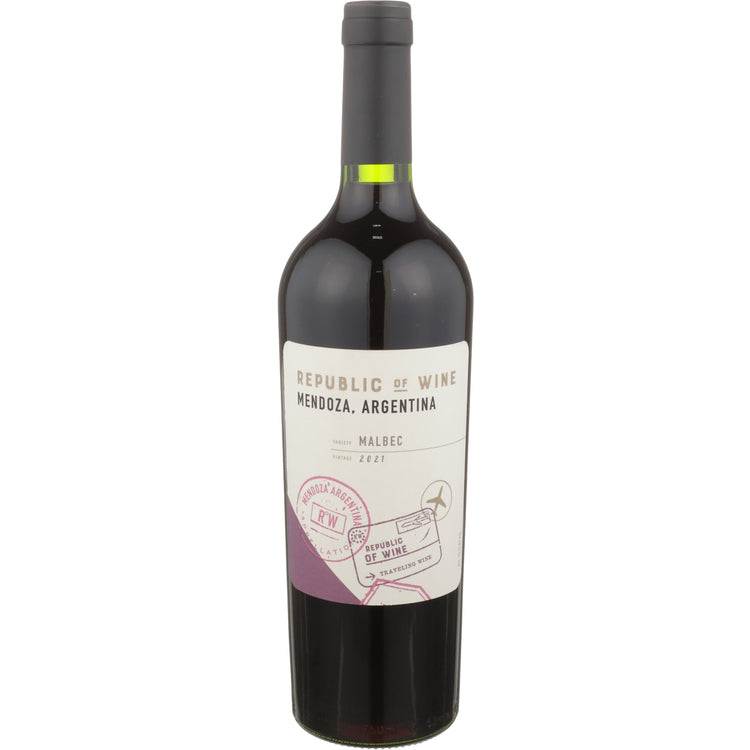 Republic Of Wine Malbec Mendoza 2021 750Ml