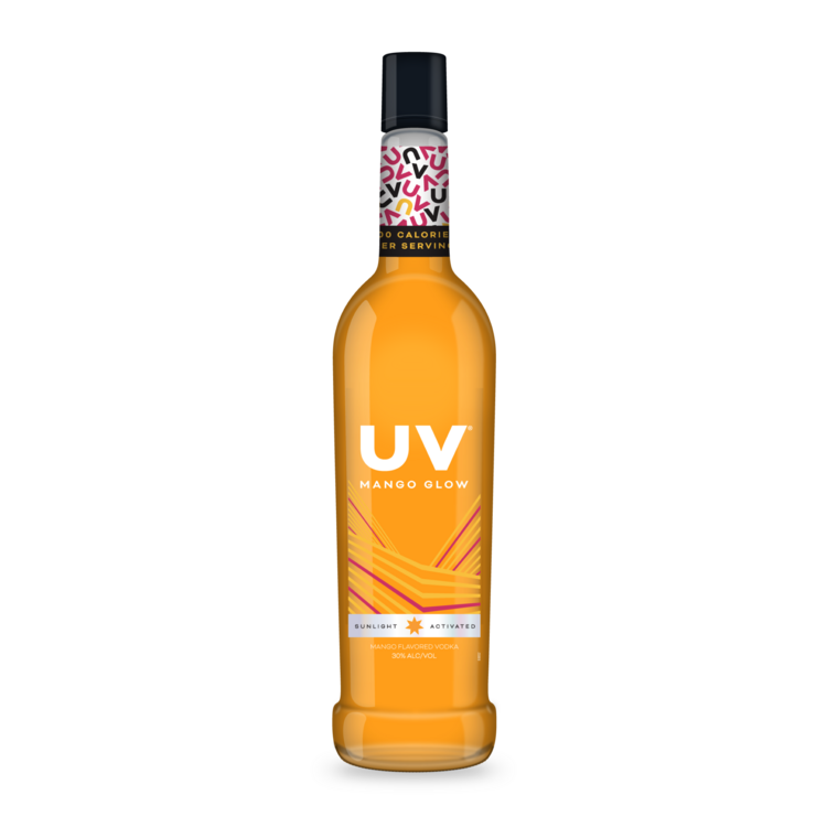 Uv Mango Flavored Vodka Glow 60 750Ml