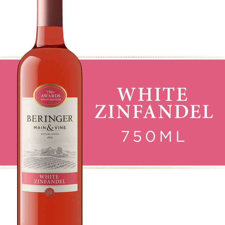 Beringer Main & Vine White Zinfandel California 750Ml