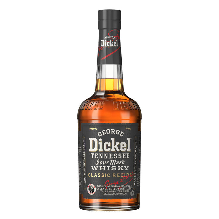George Dickel Tennessee Whiskey Sour Mash Classic Recipe 80 750Ml