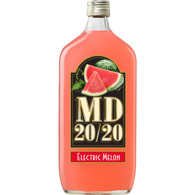 Md 20/20 Electric Melon Flavored Wine 750Ml