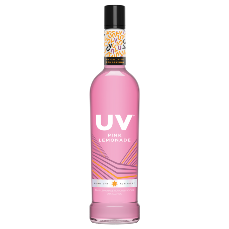 Uv Pink Lemonade Flavored Vodka 60 750Ml