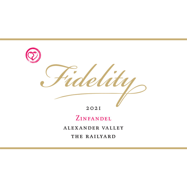 Fidelity Zinfandel Railyard Alexander Valley 2021 750Ml