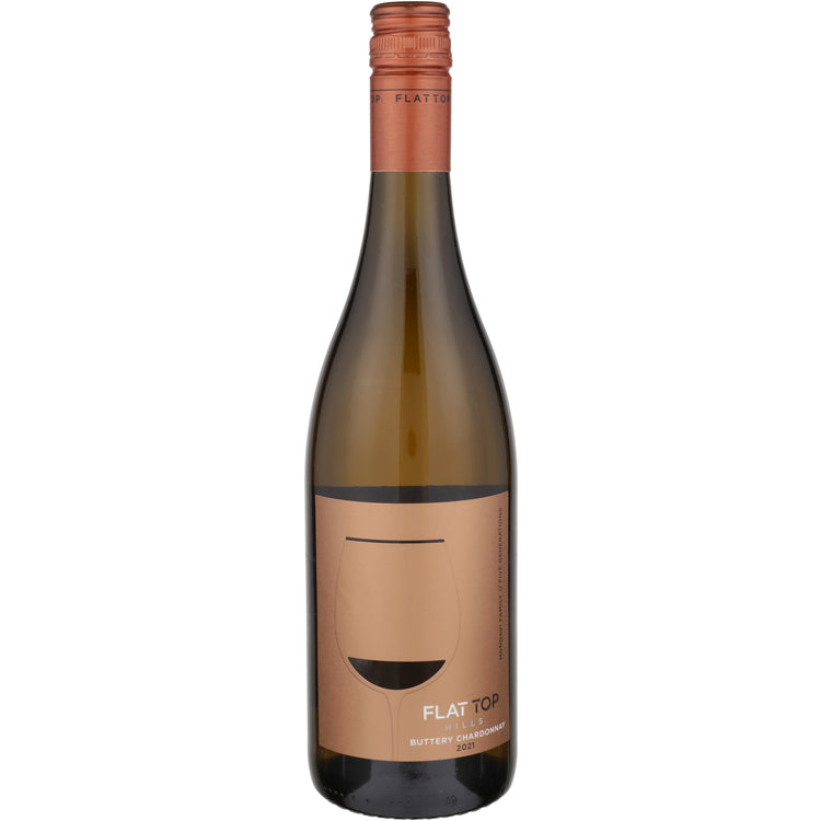 Flat Top Hills Chardonnay Buttery California 750Ml