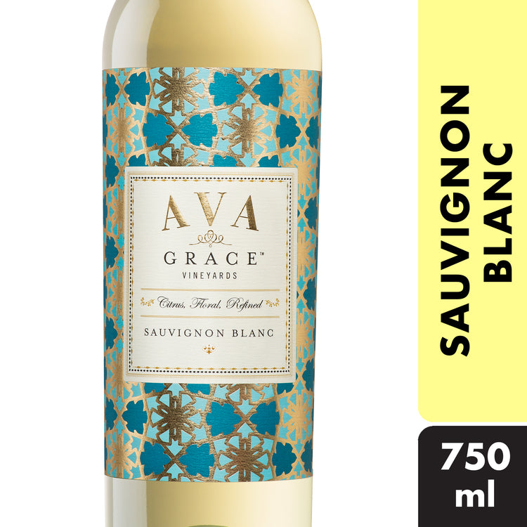 Ava Grace Vineyards Sauvignon Blanc California 750Ml