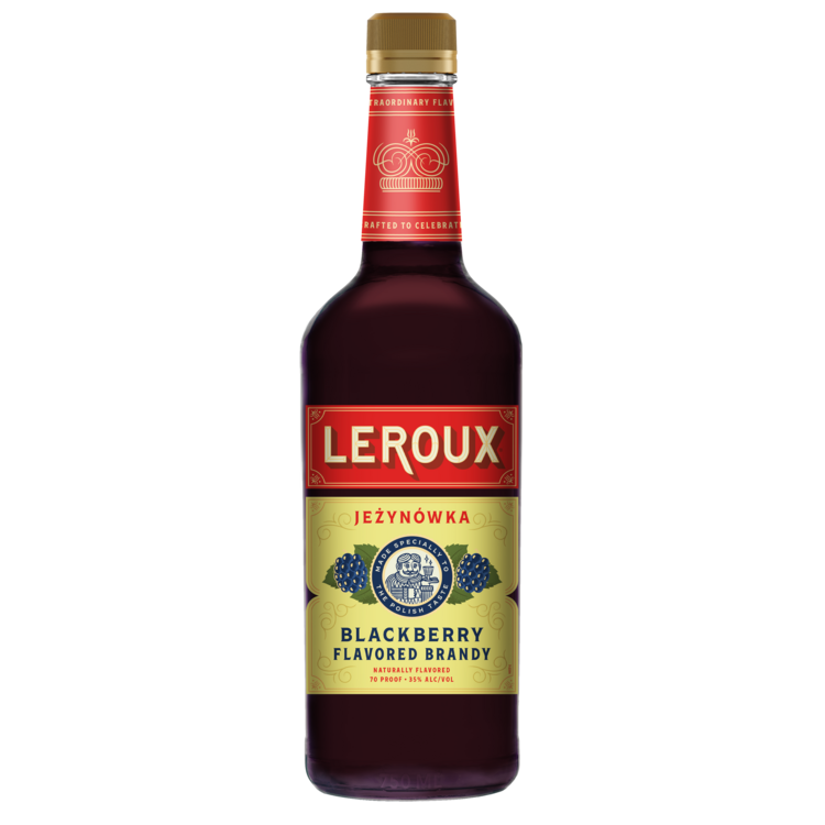 Leroux Blackberry Flavored Brandy Polish Style