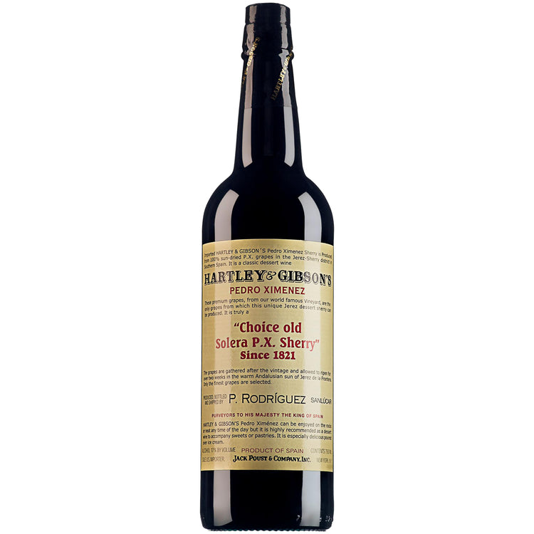 Hartley & Gibson Sherry Choice Old Solera Px 750Ml