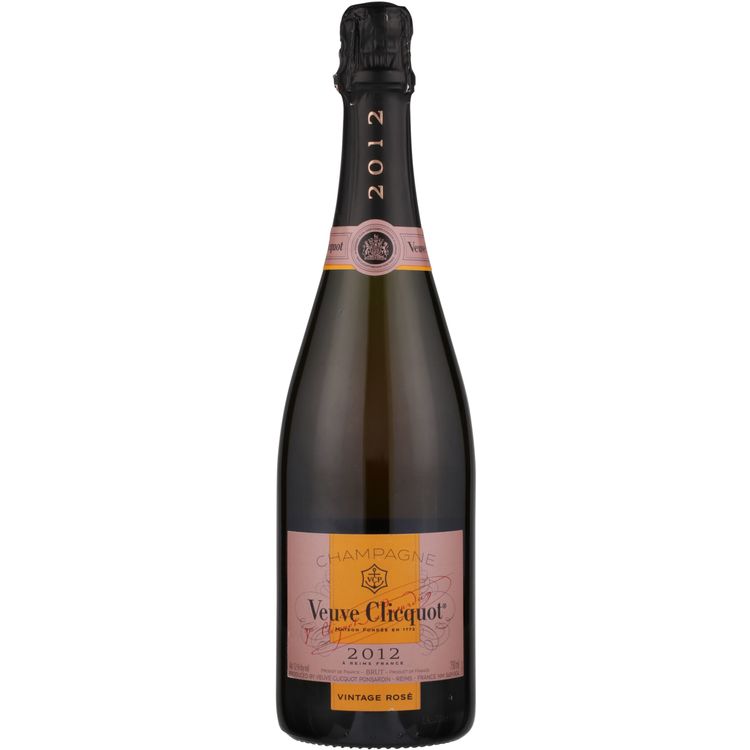 Veuve Clicquot Champagne Brut Rose Vintage 2012 750Ml