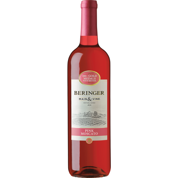 Beringer Main & Vine Pink Moscato California 750Ml