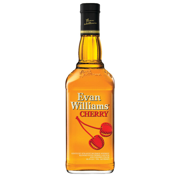 Evan Williams Cherry Whiskey Liqueur 65 750Ml