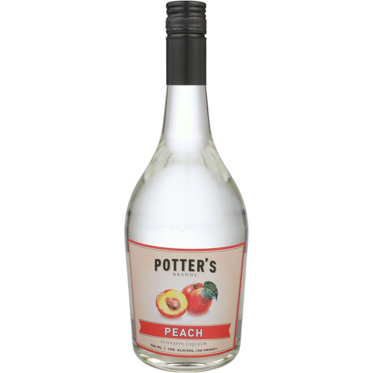 Potter'S Peach Schnapps 30 750Ml