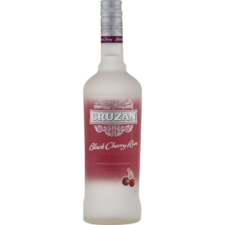 Cruzan Black Cherry Flavored Rum 42 750Ml