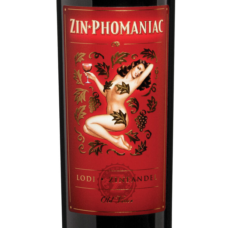 Zinphomaniac Zinfandel Old Vines Lodi 2021 750Ml