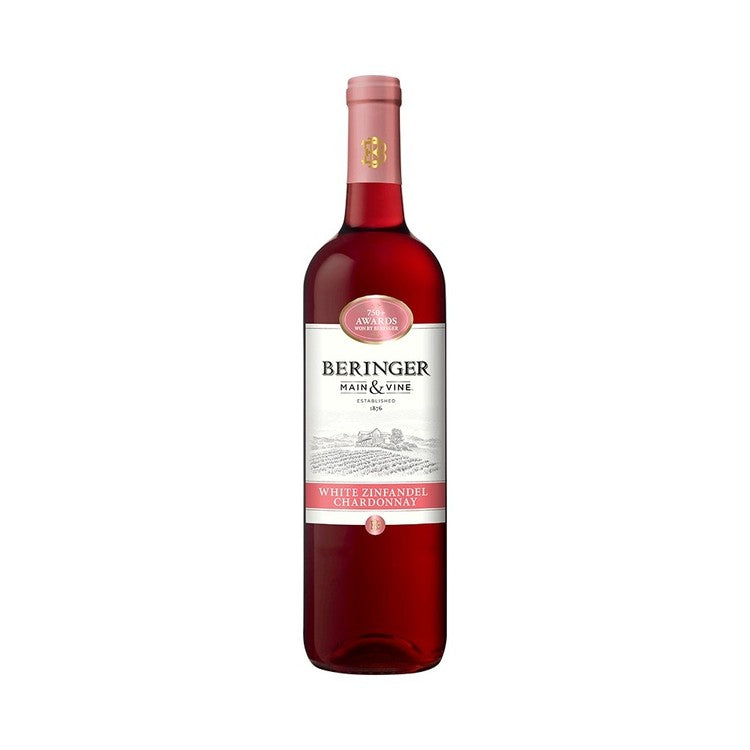 Beringer White Zinfandel/Chardonnay Premier Vineyard Select California 750Ml