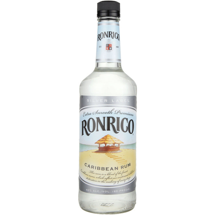 Ronrico Light Rum Silver Label 80 750Ml