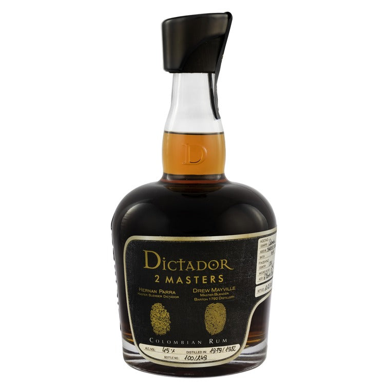 Dictador Aged Rum 2 Masters Barton Rye 36 Yr 90 750Ml