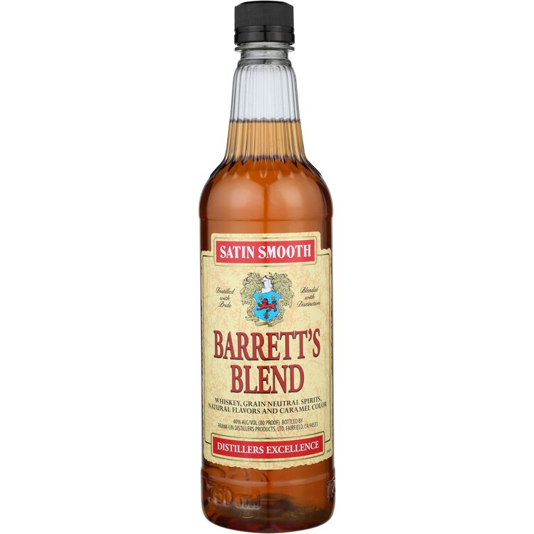 Barrett'S Blended American Whiskey 80 750Ml