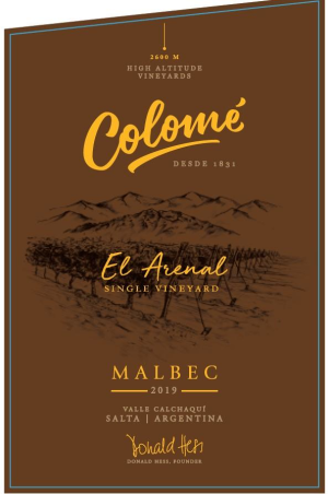 2020 El Arenal Malbec