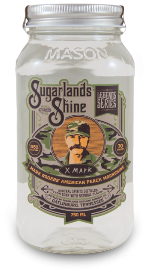 Sugarlands Mark Rogers American Peach Moonshine 750 ml