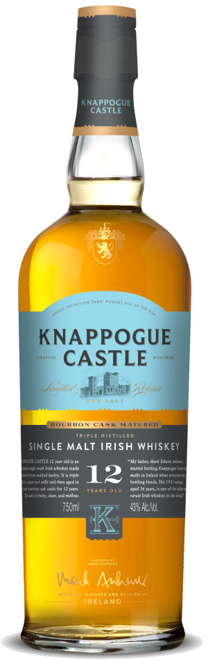 Knappogue Castle Bbn Csk 12yr 750 ml