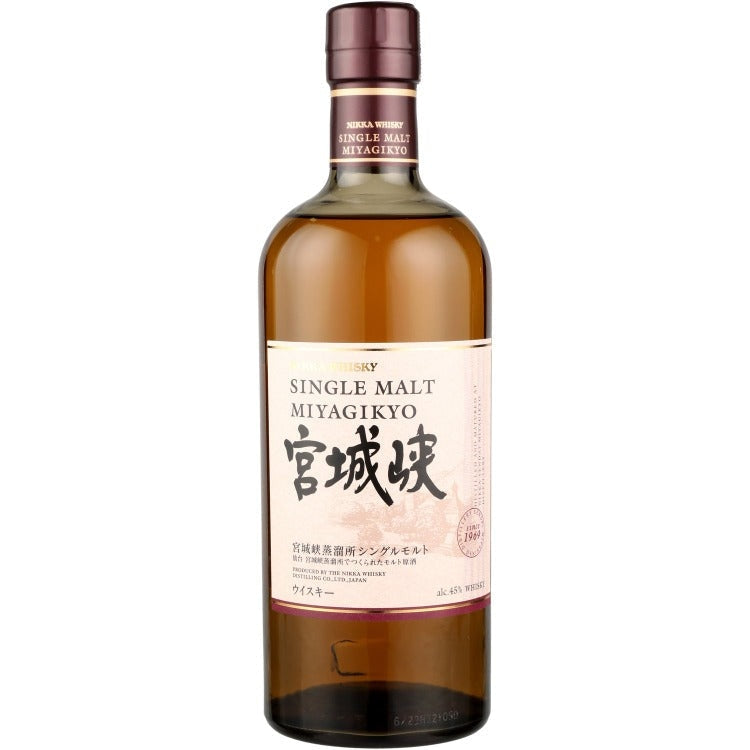 Nikka Miyagikyo Japanese Single Malt Whisky 750ml