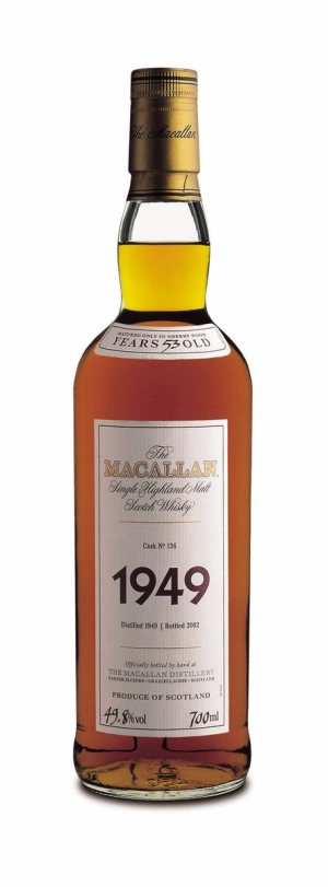The Macallan Fine & Rare 1949 Vintage, Cask 935 Single Malt Scotch Whisky