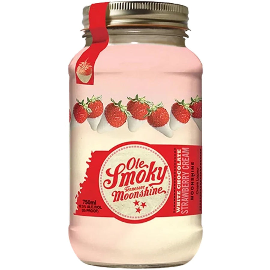 Ole Smoky Strawberry Cream Moonshine  750ml