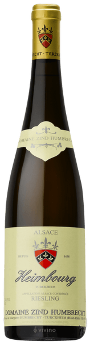 2019 Zh Heimbourg Riesling