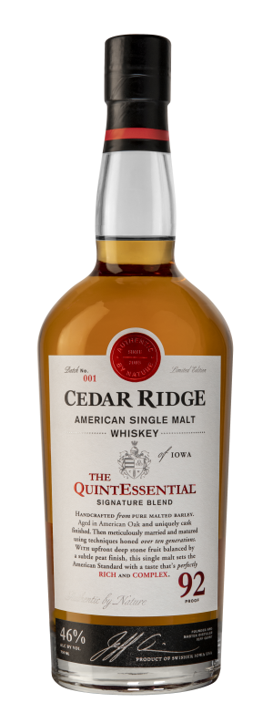 Cedar Ridge The QuintEssential Signature Blend Whiskey