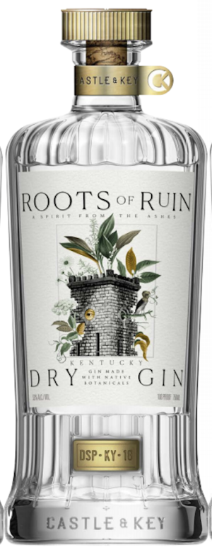 Castle & Key Roots Of Ruin Gin 750 ml