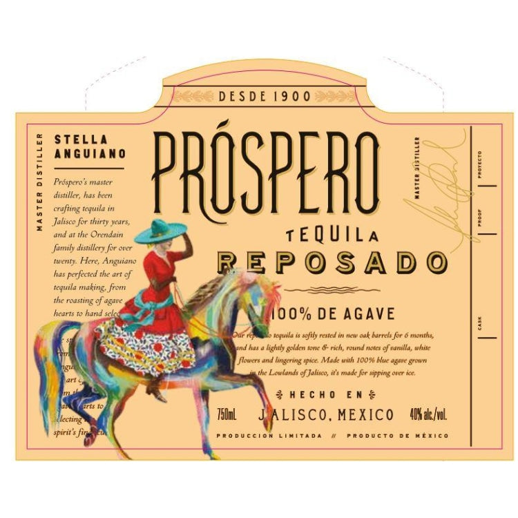 Prospero Tequila Reposado 750ml