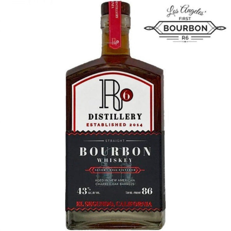 R6 Distillery Bourbon Whiskey 750ml