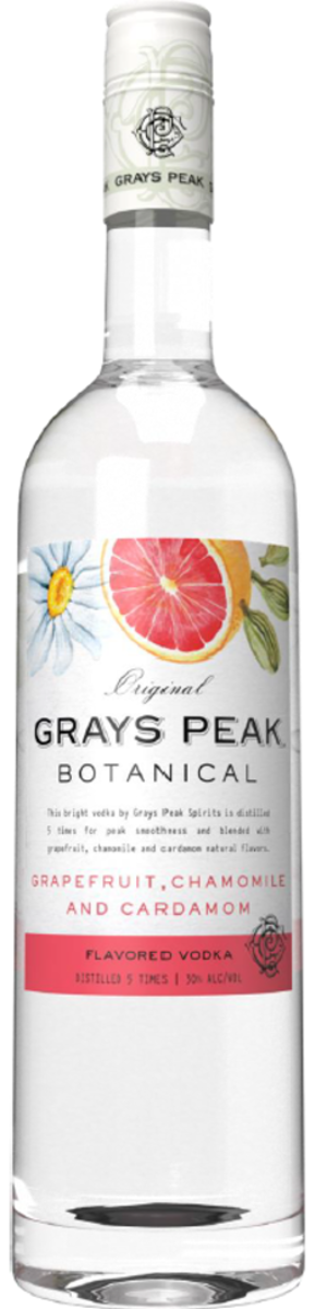 Grays Peak Grpft Cham Card Vodka 750 ml