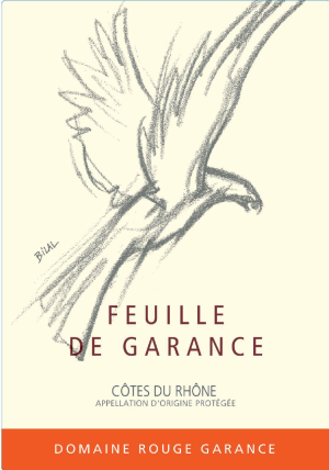 Dom Rouge Feuille Garance Cdr