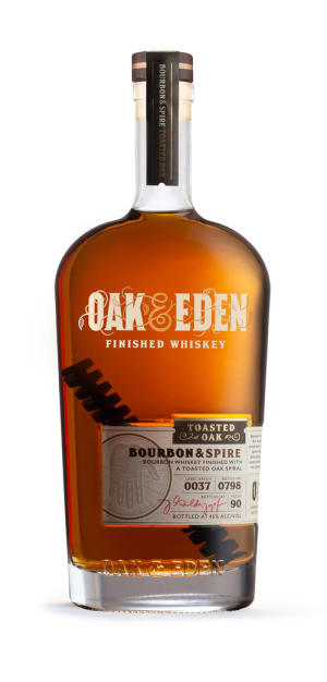Oak & Eden Toasted Oak Bourbon & Spire 750 ml