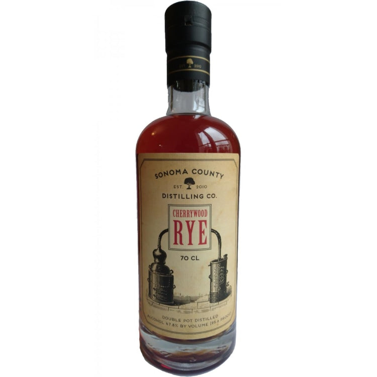 Sonoma Distilling Rye Cherrywood Whiskey 750ml