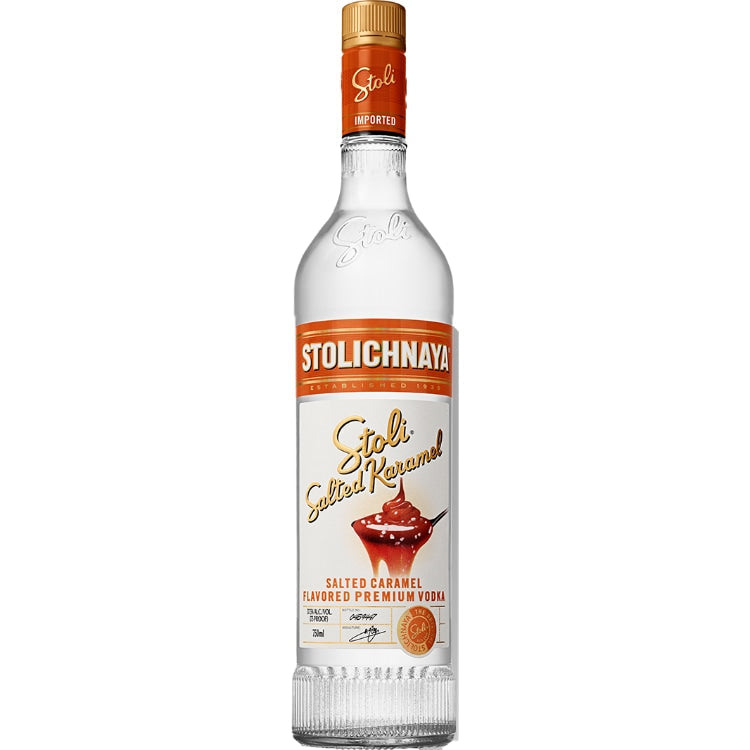 Stolichnaya Salted Karamel Vodka 750ml