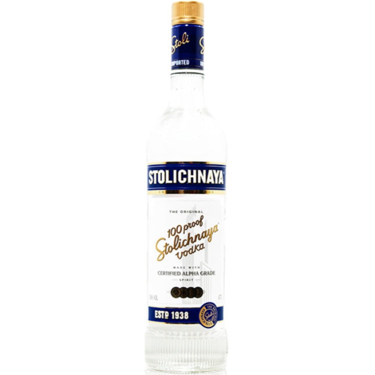 Stolichnaya Vodka 100 Proof 750ml