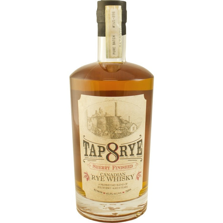 Tap 8 Rye Canadian Whisky Sherry Finished 750ml