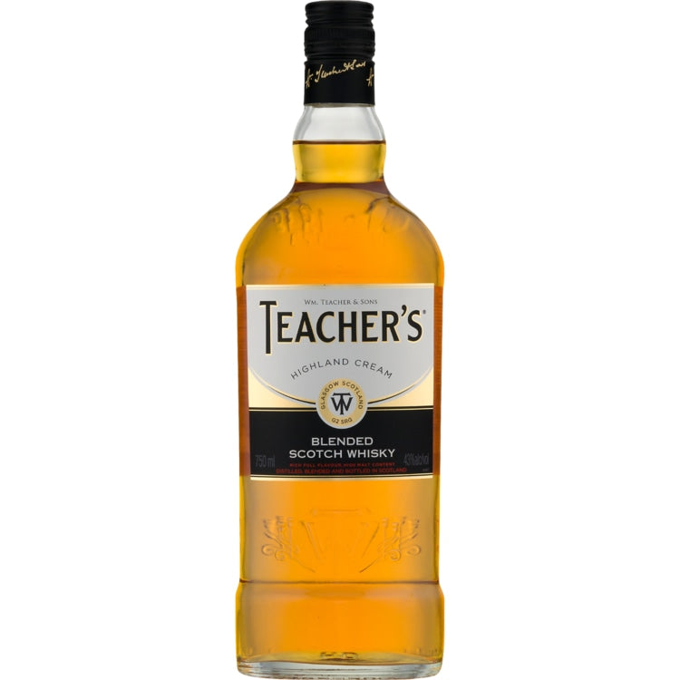 Teacher's Highland Cream Scotch Whisky 750ml