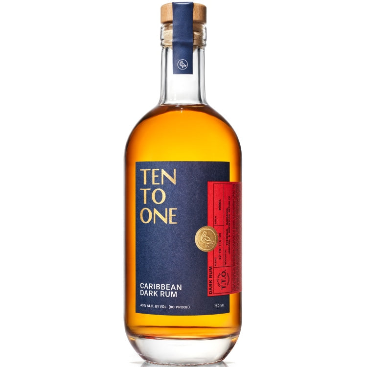 Ten To One Caribbean Dark Rum 750ml
