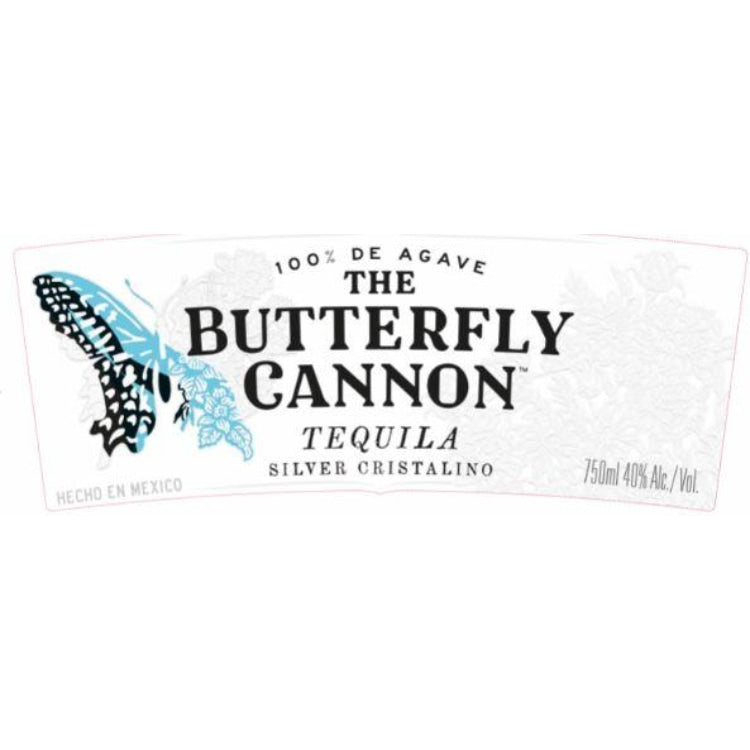 The Butterfly Cannon Tequila Silver Cristalino 750ml